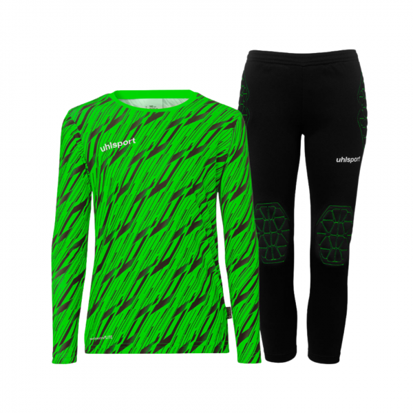 UHLSPORT Progressive Goalkeeper Bundle Junior - Голмански комплет за деца - Зелен