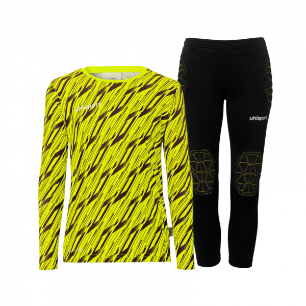 UHLSPORT Progressive Goalkeeper Bundle Junior - Голмански комплет за деца - Жолт