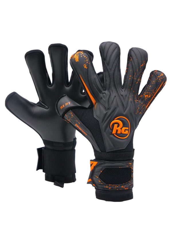 RG Gloves ASPRO BLACKOUT 26/27 голмански ракавици со All-Black дизајн